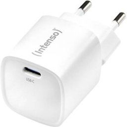 Intenso Power Adapter W30C² white Chargeur USB 30 W 1x USB-C® blanc intérieure GaN, USB Power Delivery (USB-PD)