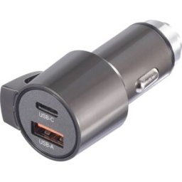 VOLTCRAFT VC-CPS-45W Chargeur USB 1x USB-A, 1x USB-C® noir pour voiture