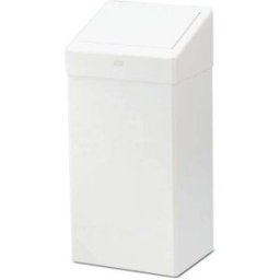 TORK System B1 228000 Poubelle 50 l métal (l x H x P) 341 x 706 x 258 mm blanc 1 pc(s)