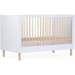 Childhome Lit bébé évolutif Wonder White (70 x 140 cm)