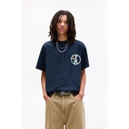 Pull&Bear T-Shirt Tom & Jerry Bleu marine XS male