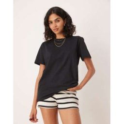 ASOS DESIGN - T-shirt coupe classique - Noir Noir XS female