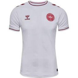 Hummel Denmark Away Shirt 2025 Adults Blanc Petit Male