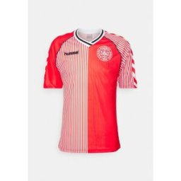 Hummel Denmark Retro Shirt 1986 Adults Rouge Medium Male