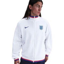 Nike England Anthem Jacket 2025 Adults Blanc/Bleu S Male