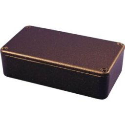 Hammond Electronics 1590BXBK Boîtier universel 254 x 70 x 49.5 aluminium noir (RAL 9005) 1 pc(s)