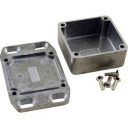 Hammond Electronics 1590LLBFL Boîtier universel 50 x 50 x 25 aluminium naturel 1 pc(s)