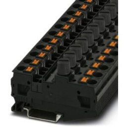 Phoenix Contact 3025042 Bloc de jonction à fusibles Push-In noir 25 pc(s)