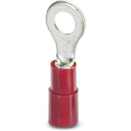 Cosse à oeillet Phoenix Contact C-RCI 10/M10 3240222 Section max.: 10 mm² Ø du trou: 10.5 mm partiellement isolé rouge 50 pc(s)