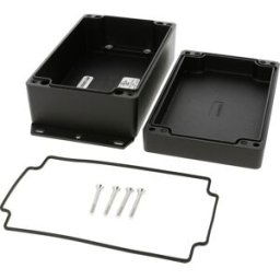 Hammond Electronics 1550Z116FBK Boîtier universel 161 x 100 x 60 Aluminium coulé sous pression noir 1 pc(s)