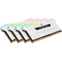 Corsair CMH32GX4M4D3600C18W Module mémoire pour PC DDR4 32 GB 4 x 8 GB 3600 MHz DIMM 288 broches CL18 CMH32GX4M4D3600C18W
