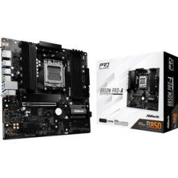 ASRock B850M Pro-A Carte mère Socket (PC) AMD® AM5 Facteur de forme (détails) Micro-ATX Chipset de la carte mère AMD® B850