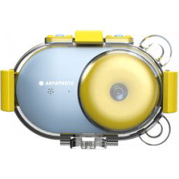 Appareil Photo Enfant - AgfaPhoto Realikids Cam Waterproof - Carte Mémoire incluse Bleu