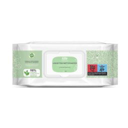 Lingettes adulte Lille à l'aloe vera - 6 paquets de 80 lingettes