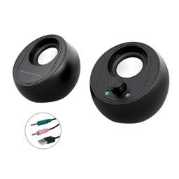 Conceptronic BJORN01B Système d'enceintes 2.0 pour PC