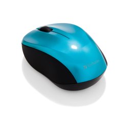 Verbatim Go Nano Wireless souris sans fil, bleu 49044