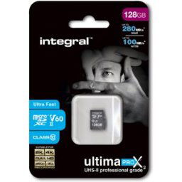 Integral 128gb.Micro Sdxc.Cl10.Uhs2.U3.V60.