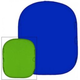 Lastolite Fond Pliable Dual Chromagreen/bleu