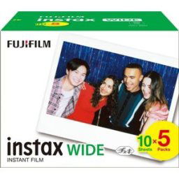 Fujifilm Film Instax Wide 50 Shot Bundle 5x10v