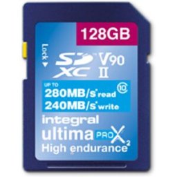 Integral Sdxc 128gb V90 8k 280/240mb