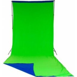 Lastolite Fond Tissus 3x7m Dual Chromagreen/bleu