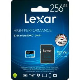 Lexar Micro Sdhc 256gb 633x Uhs1 U1 Cl10