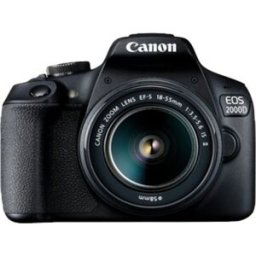 Canon Eos 2000 D Noir + Ef-S 18-55 Is Ii
