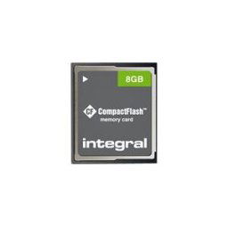Integral Europe Integral - carte memoire flash - 8 Go - CompactFlash