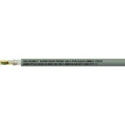 Helukabel 49857-500 Câble pour chaîne porte-câbles S-PAAR-TRONIC 340-C-PUR 2 x 0.75 mm² gris 500 m