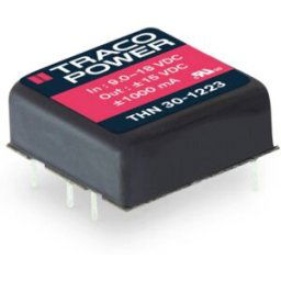 TracoPower THN 30-2413 Convertisseur CC/CC pour circuits imprimés 24 V/DC 15 V/DC 2.5 A 30 W Nbr. de sorties: 1 x Contenu 1 pc(s)