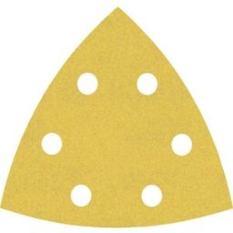 Bosch Accessories EXPERT C470 2608900832 Set feuilles abrasives Delta perforé Grain 60, 120, 240 (L x l) 93 mm x 93 mm 6 pc(s)