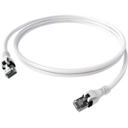 Easylan CPP1OWAWAW0020 RJ45 Câble réseau, câble patch CAT 6a S/FTP 2 m blanc 1 pc(s)