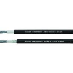 Helukabel 60216-500 Câble pour chaîne porte-câbles KOMPOSPEED 600-C 1 x 6 mm² noir 500 m