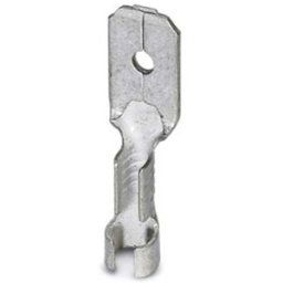 Cosse à languette mâle 6.3 x 0.8 mm Phoenix Contact C-SCM 1,5/6,3X0,8 3240161 180 ° non isolé métal 100 pc(s)