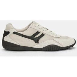 Pull&Bear Baskets Rétro En Tissu Écru 41 male