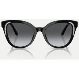 Swarovski - Lunettes de soleil papillon Ã verres polarisÃ©s gris - Noir Noir L female