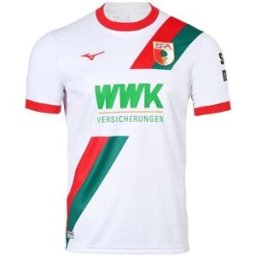 Mizuno Fc Augsburg Home Football Shirt 2025 2026 Adults Blanc Petit Male