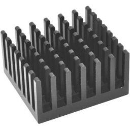 Dissipateur thermique Fischer Elektronik ICK PGA17X17X12 ICK PGA17X17X12 9 K/W (L x l x H) 43.6 x 43.6 x 12.3 mm 1 pc(s)