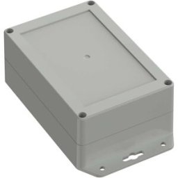 TRU COMPONENTS TC-10860792 Cloche à bride 150 x 100 x 60 ABS gris clair 1 pc(s)