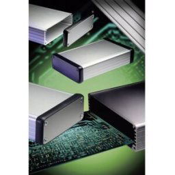 Boîtier profilé Hammond Electronics 1455K1202BK aluminium noir 120 x 78 x 43 1 pc(s)