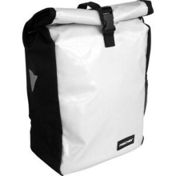 FISCHER FAHRRAD 86264 Sacoche pour porte-bagage blanc, noir