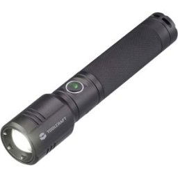 TOOLCRAFT LED SMD Lampe de poche réglable, avec interface USB, avec mode stroboscope à batterie 1000 lm 35 h 194 g