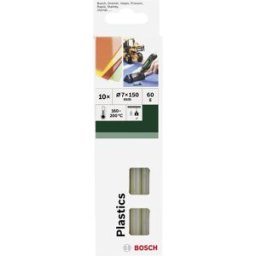Bosch Accessories Plastics Bâtons de colle 7 mm 150 mm transparent 60 g 10 pc(s)