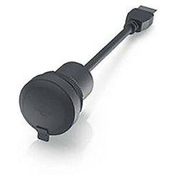 RAMO 22 F, USB, taille ronde, anneau avant noir, USB 3.0 type A avec câble 55 cm Adaptateur/prolongateur RAMO 22 F 1.10.099.002/0011 RAFI Contenu: 1 pc(s)