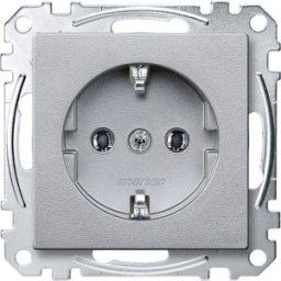 Merten Prise de courant System M aluminium MEG2301-0460 1 pc(s)