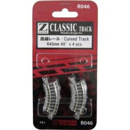 Rail courbe Rokuhan 7297046 (Z) Voie Rokuhan (avec ballast) 4 pc(s)