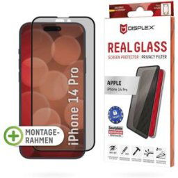 DISPLEX Privacy Glass Full Cover Verre de protection décran Apple iPhone 14 Pro 1 pc(s) protection latérale contre les regards 1707