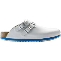 Mules BIRKENSTOCK Kay SL Lit de pied souple Etroite Blanc