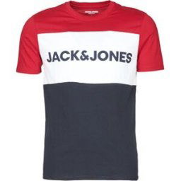 T-shirt Jack & Jones JJELOGO BLOCKING Rouge EU S,EU XS hommes