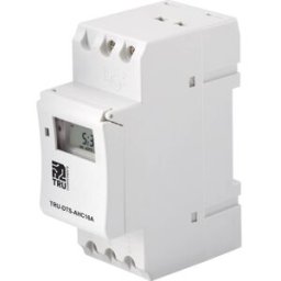 TRU COMPONENTS TRU-DTS-AHC16A Commande centrale Tension de fonctionnement: 230 V/AC 1 inverseur (RT) 16 A 250 V/AC programme hebdomadaire